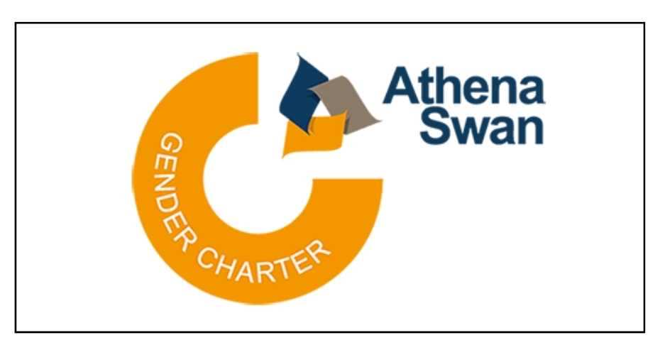 Logo for Athena Swan with black border